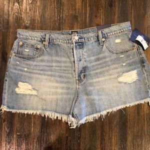 NWT Women’s Gap denim jean high rise shorts 33